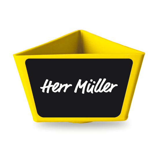 Leitzahlträger mit Tafelfolie, magnetisch – Bild 5