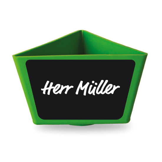 Leitzahlträger mit Tafelfolie, magnetisch – Bild 4