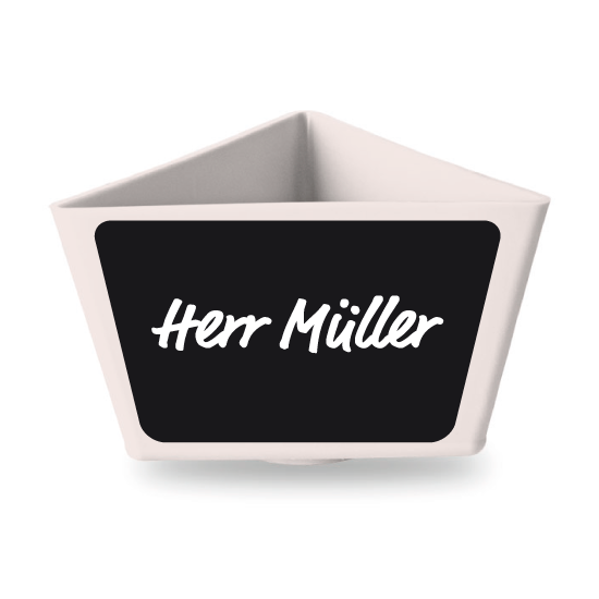 Leitzahlträger mit Tafelfolie, magnetisch – Bild 2